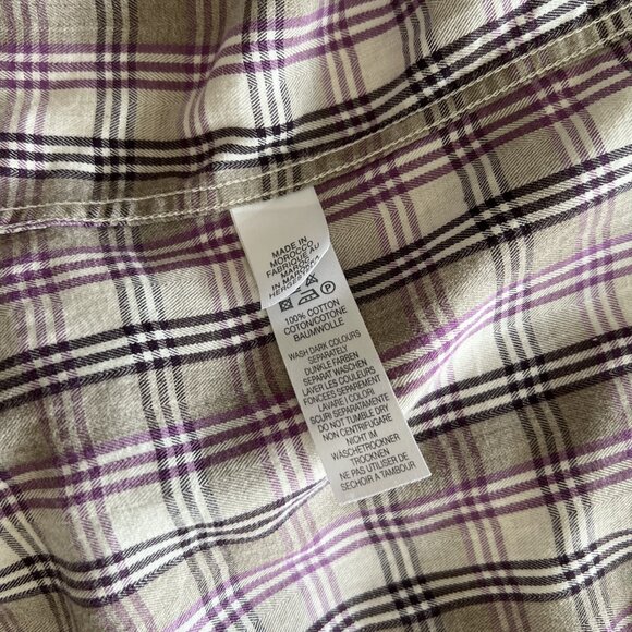 Paul Smith Jeans Men's Plaid Lightweight Cotton Shirt, Size L - Picture 5 of 5